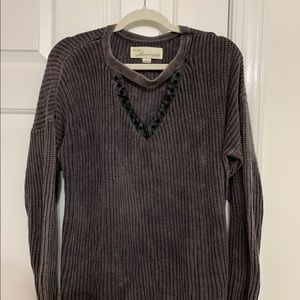 Vintage Havana sweater with cutout
